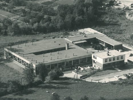 Betriebsgebäude Nolting in den 60er Jahren